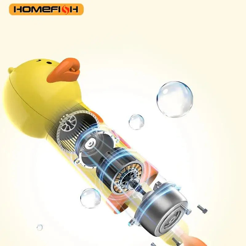 Yellow Duck Pet Cleaning Bathing Electric Foam Machine Usb Charging Automatic Soap Dispenser Foam Machine Pet Accessories