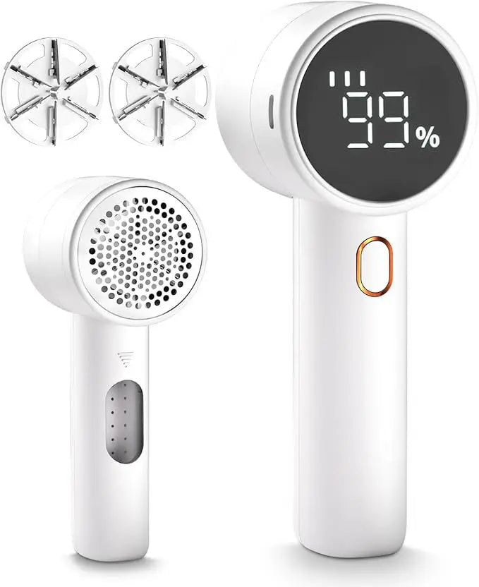 New Household Electric Lint Remover 3 Gears Adjustable Wireless LED Digital Display Hairball Trimmer Portable Sweater Epilator