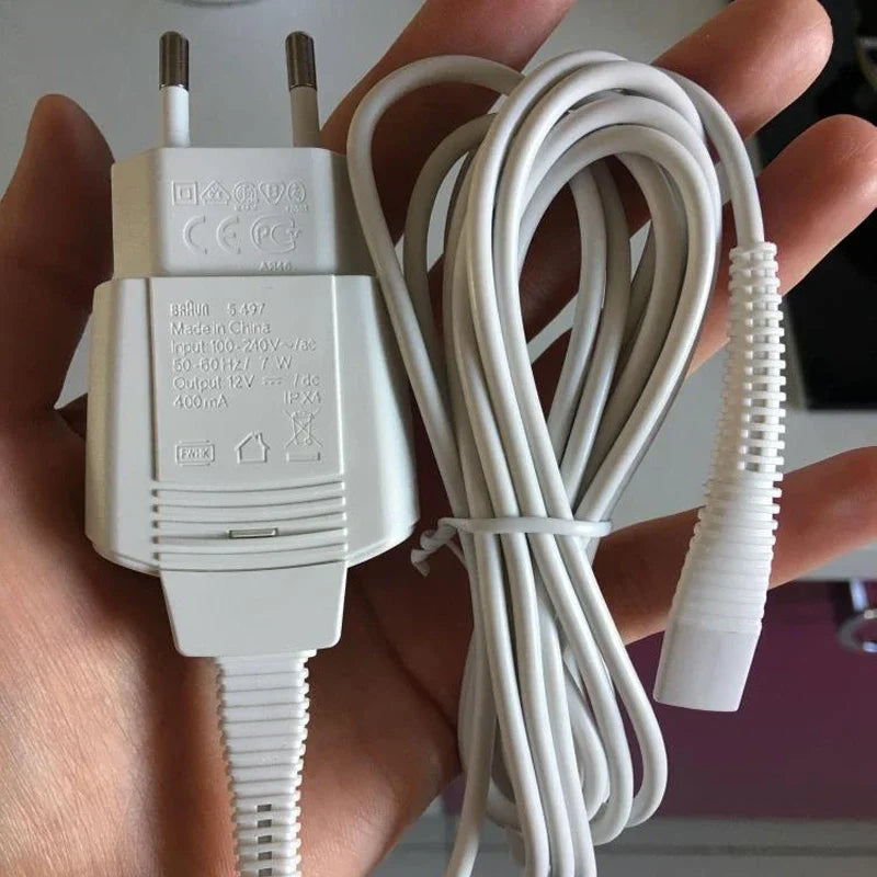 Universal Charger for Braun Shaver Series Series 1 2 3 4 5 6 7 9 C Z Charging Cable 5V 1A AC Power Adapter Braun Charger Cord