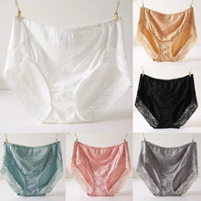 Load image into Gallery viewer, Oversized Women Sexy High Rise Panties Soft Daily Underpants Knickers Flower Briefs Underwear Breathable Traceless Ladies Briefs - Mighty Dollars