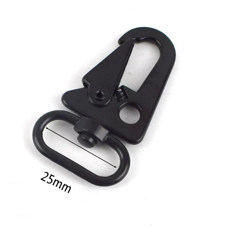 2/3/4/5/10Sets Metal Buckles For Bag Strap Swivel Lobster Clasp Spring Snap Buckle Backpack Webbing Hook DIY Sewing Accessories
