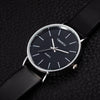 Luxury Women Watches 2025 New Stylish Silver Minimalist Business Ladies Quartz Watch Breathable Leather Steel Clock Reloj Mujer