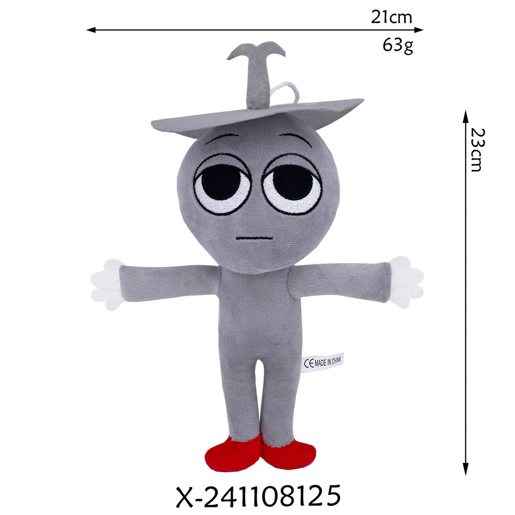 Sprunki Plush Toys Sprunki  Plush Doll Sprunki Game Cartoon Pillow Kids Birthday Gifts Stuffed Dolls Christmas Gift