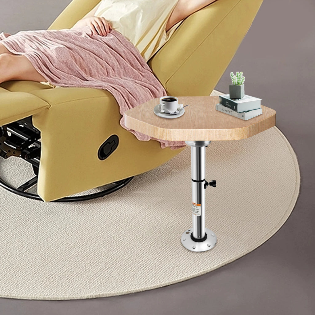 Adjustable Table Leg Rv Table Base Stand Motorhome Aluminum Table Stand 56-72cm For Workrooms, Kitchens Or Cabs, Etc