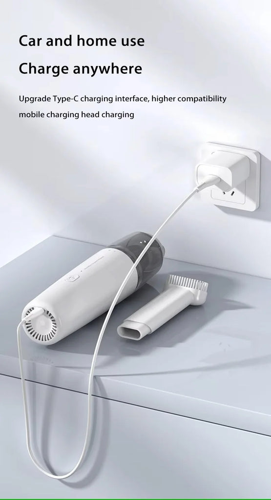 XIAOMI MIJIA Handheld Portable Mini Vacuum Cleaner For Home Wireless Powerful Dust Remover Deep Cleaning Car Vacuum - Mighty Dollars