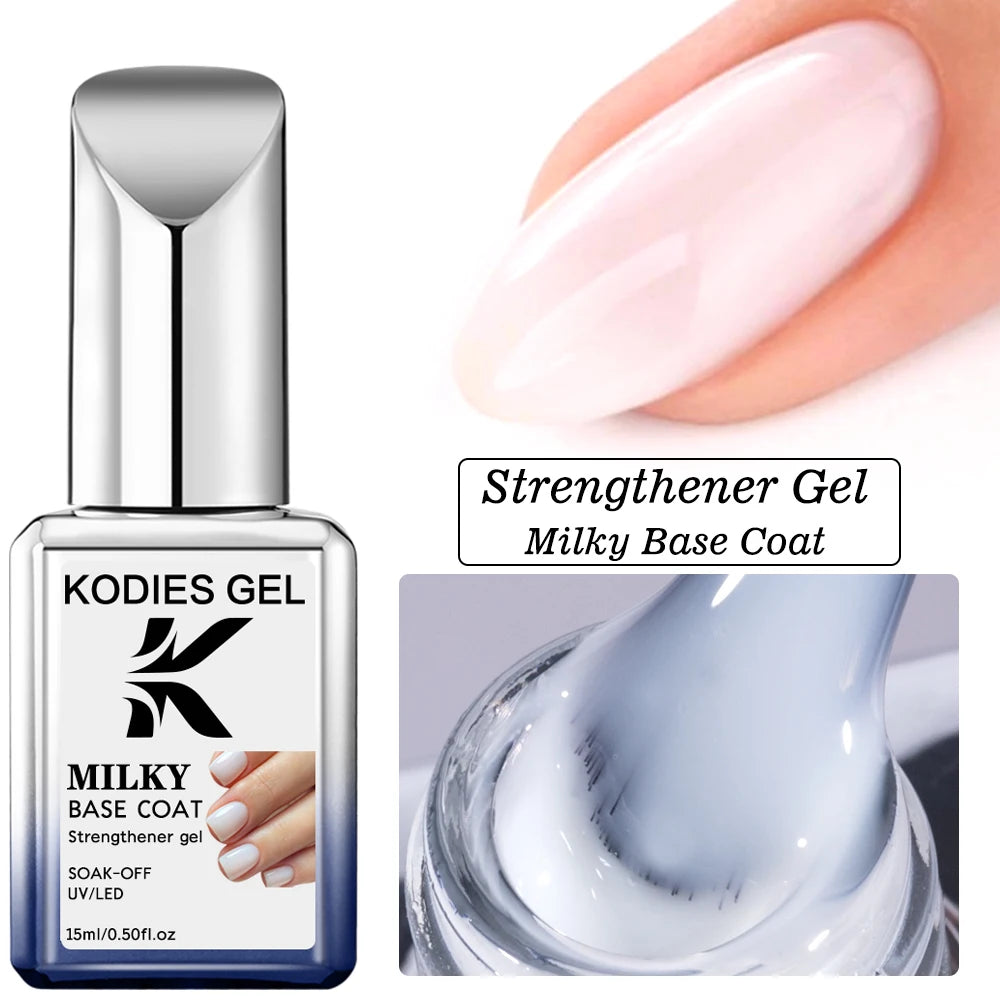 KODIES GEL NEW Super Shine Top Coat Gel Nail Polish UV Diamond Topcoat No Wipe Sealer Gel Finish Manicure Nail Art Salon Quality
