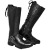 33 to 40 Adjustable Adjustable Zipper Long Cano Boots for Women