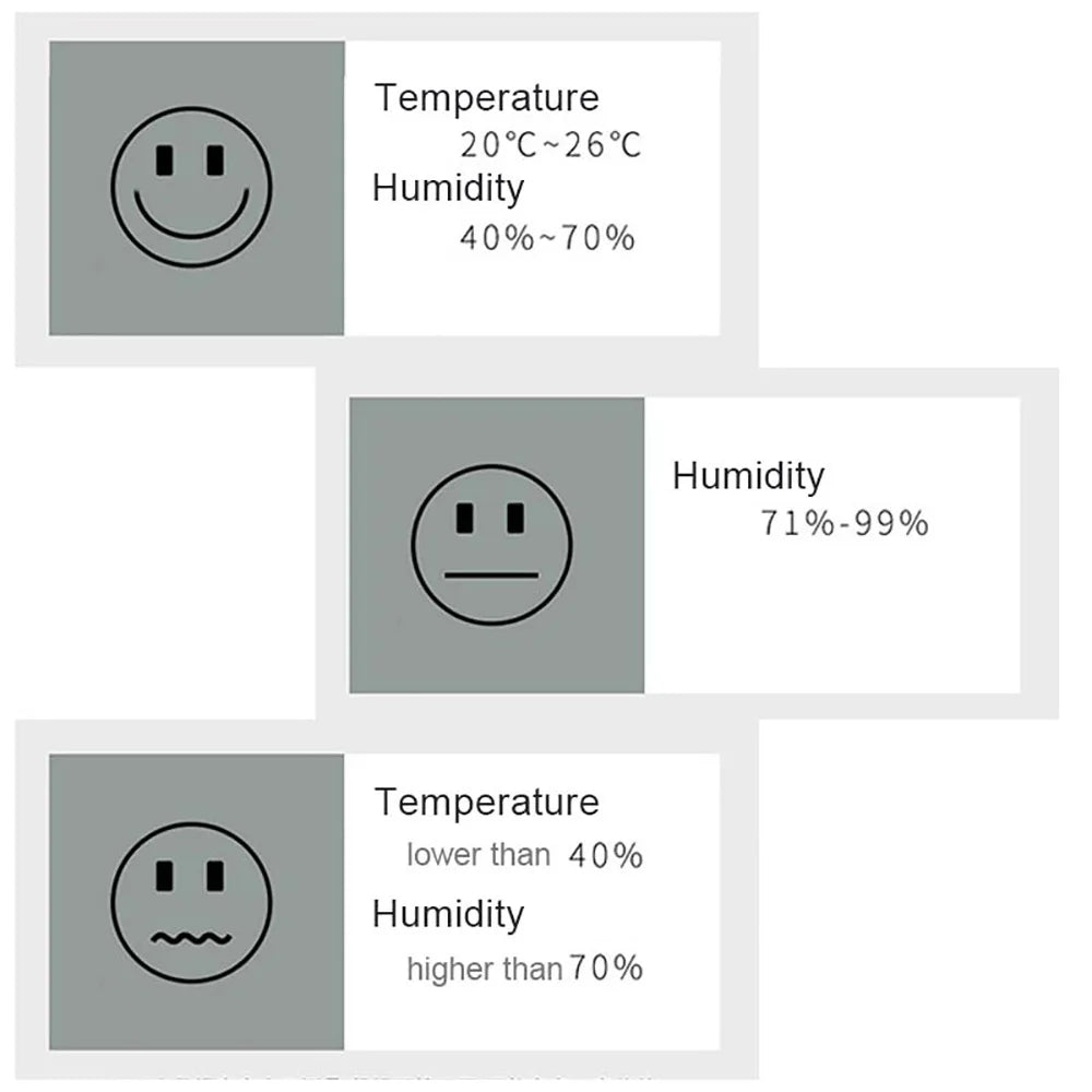 Mini LCD Digital Thermometer Hygrometer Indoor Convenient Electronic Temperature Hygrometer Sensor Meter Household Thermometer