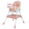 Foldable Baby High Chair 6 Months Plus, with Large Antislip Pad & ToyRack, Easy to Clean Feeding , E500