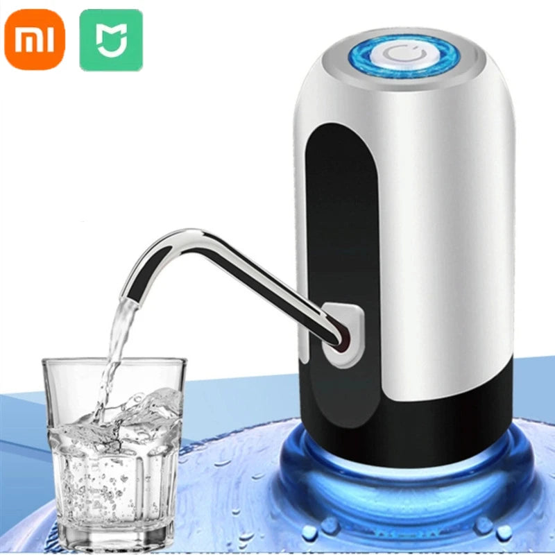 Xiaomi Electric Wireless Pumping Water Bottled Automatic Dispenser Bottle USB Rechargeable Electric Water Dispenser Bottle New