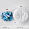 DIY Aromatherapy Candles Diffuser Stones Plaster Handmade Soap Petal Resin Crafts And Home Decoration Flower Silicone Mold For