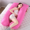 Maternity Pillowcase Pure Cotton Printing Cushion Cover U-Typ for Pregnant Women  (Pillow Core Not Included)