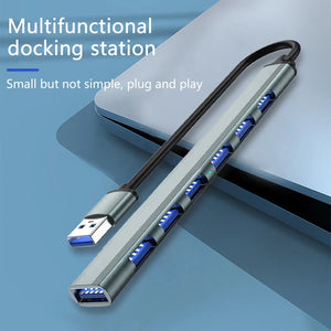 7 USB Ports Multi Splitter HUB Adapter OTG Type C or USB male port optional  For  PC Laptop Computer Phone accessory