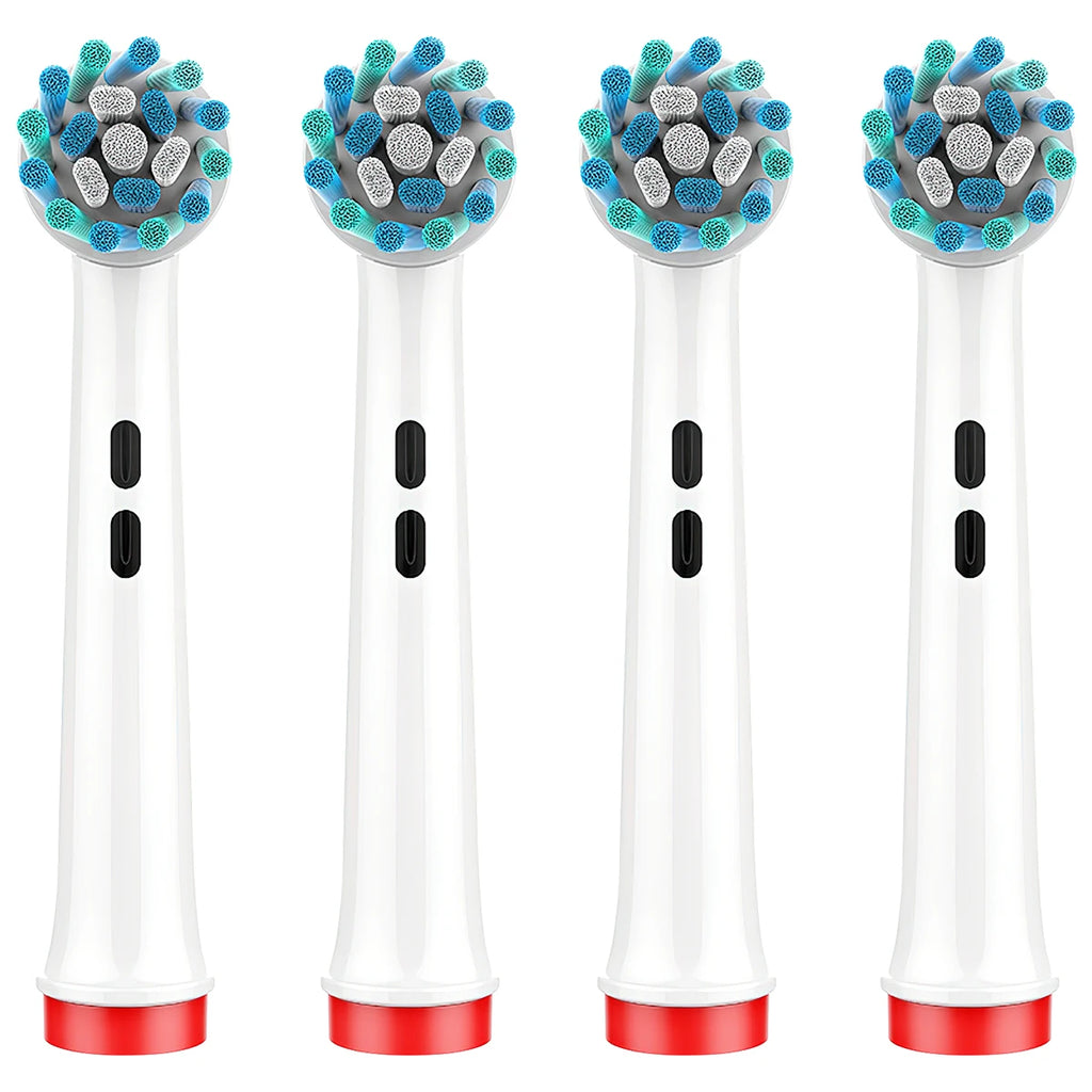 Toothbrush Heads for Oral B Sensitive Clean Professional Care: 500, Triumph Professional Care: 9000, Sensitive Clean - Mighty Dollars