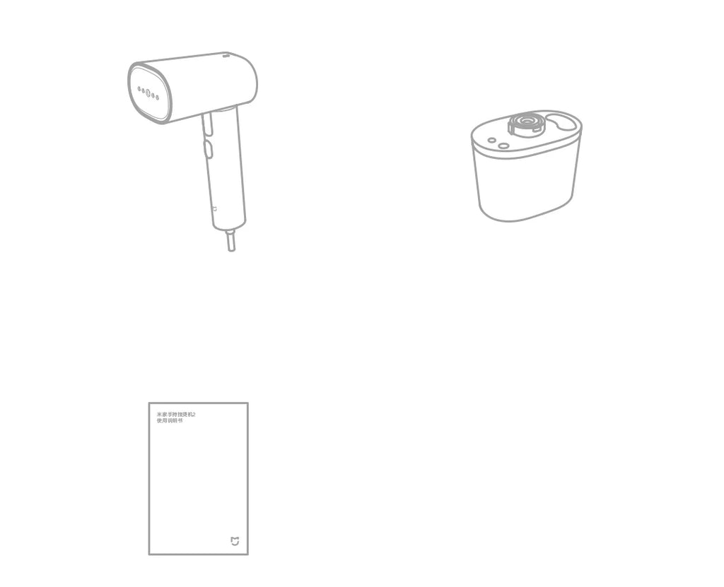 XIAOMI MIJIA Handheld Garment Steamer 2 iron Home Electric Steam Cleaner Portable Foldable Mite Removal Flat Ironing Machine