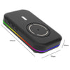 Undetectable Mouse Mover Jiggler 4 Modes Automatic Mouse Wiggler with Adjustable Interval Timer ON/Off Switch RGB Lights