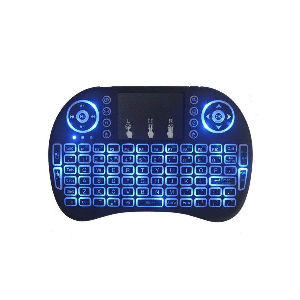 Mini Keyboard USB led touchpad smart TV PC PS3