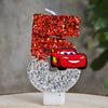 Mcqueen Candles Anime Cake Decor Theme 0-9 Number Candles Birthday Party Cake Topper Kids  Baby Shower  Gift Supplie