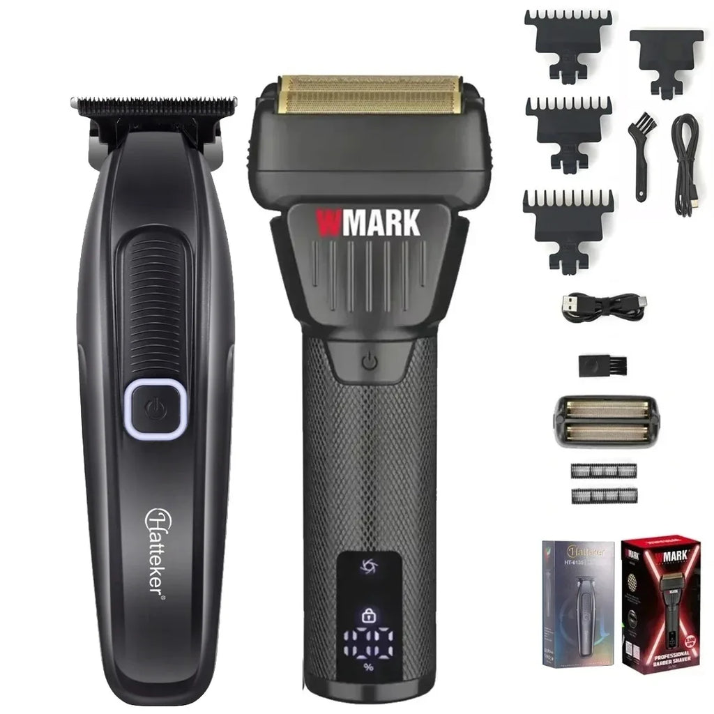 WMARK NG-7982 BRDCLIP FA-1981 Professional Electric Hair Clipper Hair Trimmer for Man Electric Shaver 9000/7500RPM Barber Shop