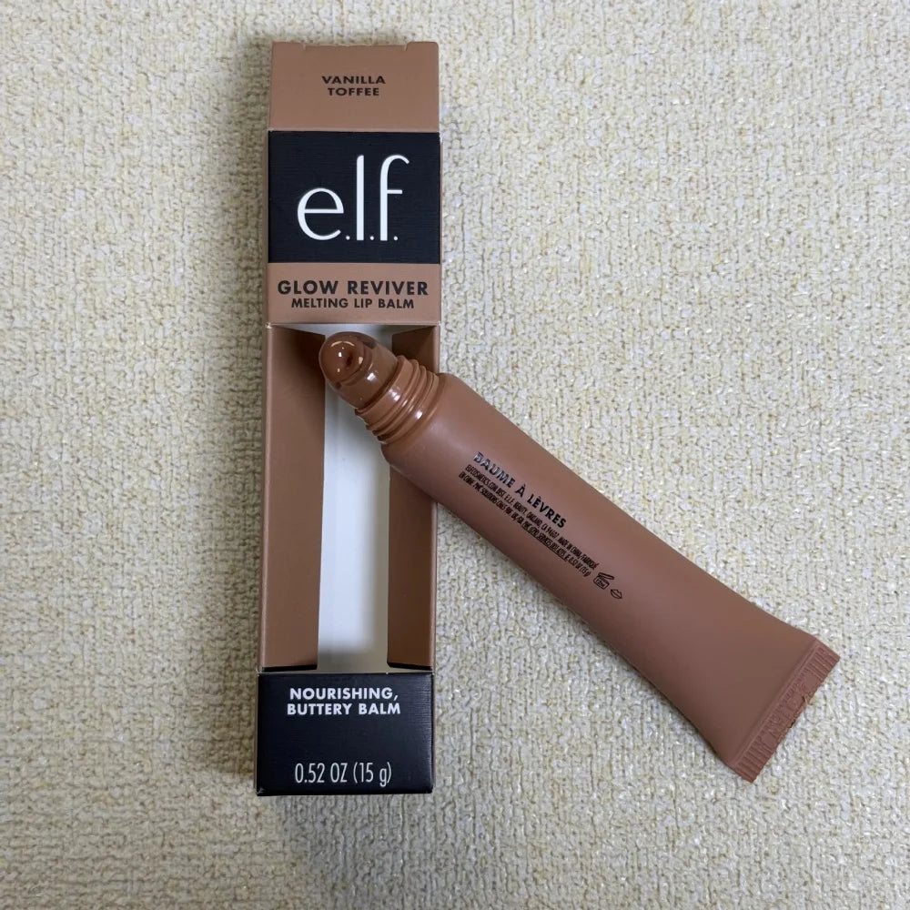 Elf Lip Balm Tinted Lip Gloss Lightweight Hydrating Nourishing Repairing Improve Lip Lines Dryness Create Naturally Plump Lips