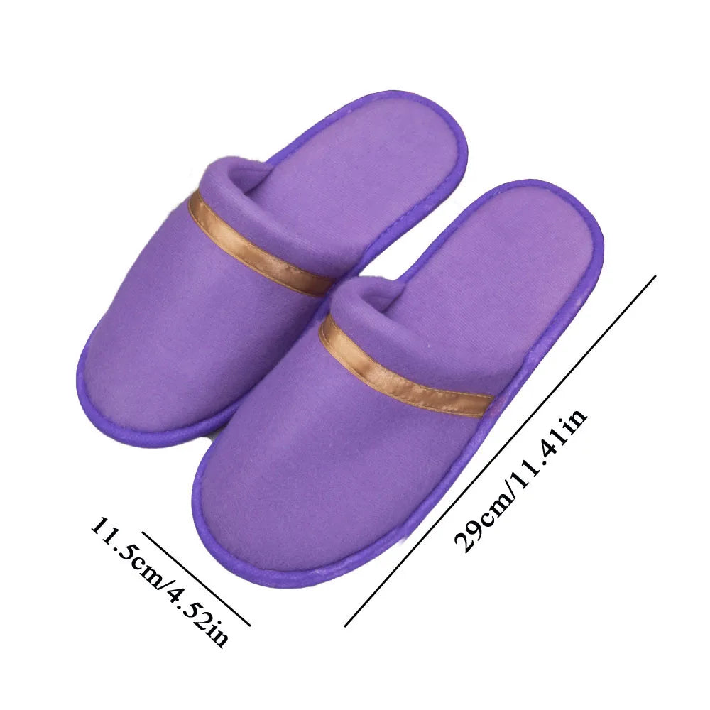 Winter Home Slippers Couple Indoor Shoes Thicken Warm Cotton Slippers Women Men House Slides Non-slip Bedroom Floor Slipper