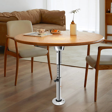Adjustable Table Leg Rv Table Base Stand Motorhome Aluminum Table Stand 56-72cm For Workrooms, Kitchens Or Cabs, Etc