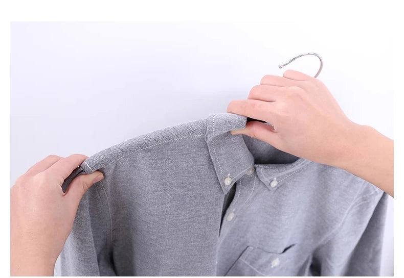 5PCS Impregnated Plastic Semi-circle Adult Clothes Hanging No Trace Non-slip Bolting Clothes