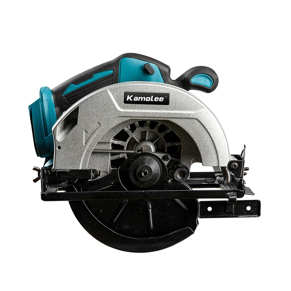 Kamolee 7 inch 21V 6.0Ah 6000mAh Electric Circular Saw  for Home DIY Apply to 18V 21V Battery