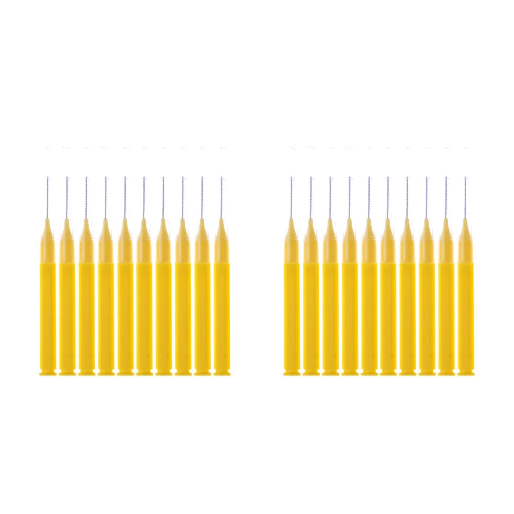 8-40PCS Interdental Brushes Dental Floss Toothpick Orthodontic Braces Brush Tooth Cleaning Tool Teeth Oral Care