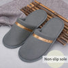 Winter Home Slippers Couple Indoor Shoes Thicken Warm Cotton Slippers Women Men House Slides Non-slip Bedroom Floor Slipper