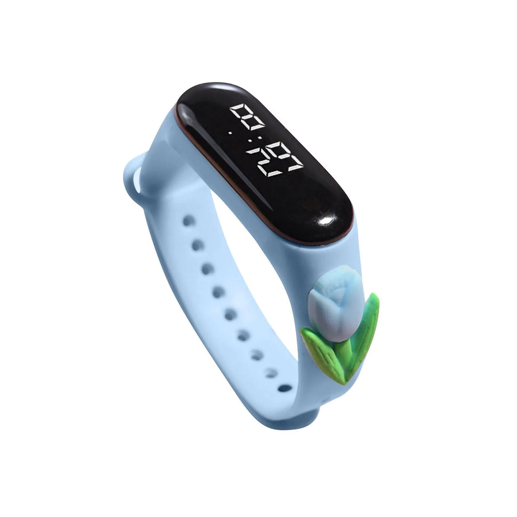 Children Watch Birthday Gift For Child Boy Girl Smart Led Digital Cartoon Kids Watch Waterproof Bracelet Wristwatch Reloj NiñO