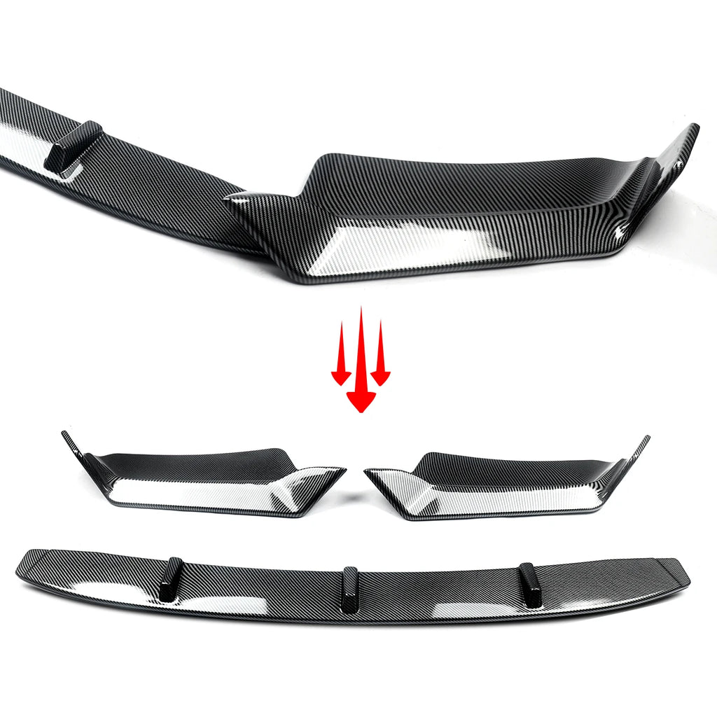 For BMW X5M F85 Body Kits Front Lip Rear Spoiler Side Skirts Carbon Look 2014-2018