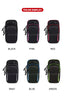 Phone Arm Bag with Headphone Jack Waterproof Breathable Sports Running Bag Gym Mobile Phone Holder