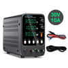 Wanptek Adjustable DC Power Supply 30V 10A 60V 5A Lab Bench Power Source Stabilized Power Supply Voltage Regulator Switch 120V