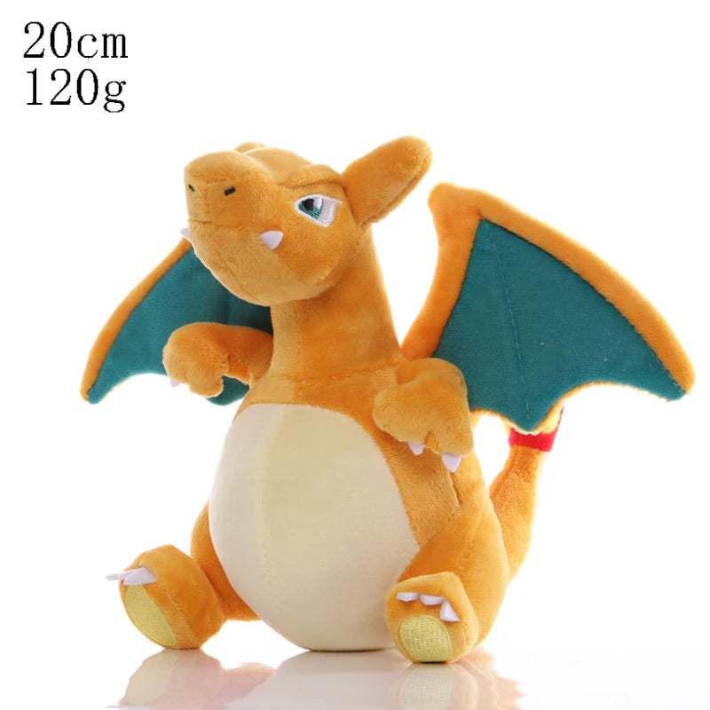 Pokemon Plush Toys Colorful Black Pikachu Aerodactyl Dragonite Charmeleon Lapras  Peluche Charizard Gengar Mewtwo Stuffed Doll