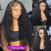 40 46 Inch Deep Wave 13x6 13x4 Hd Lace Front Human Hair Wig 250 Density Water Curly 360 Lace Frontal Wigs Human Hair For Women