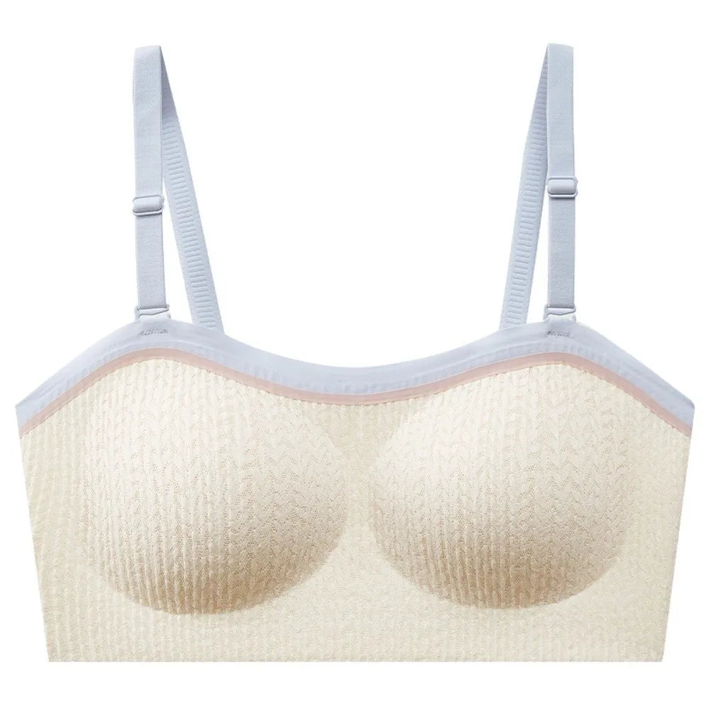 Lingerie Adjustable Wireless Bra Close-fitting Shockproof Brassiere for Women Elastic Traceless Anti-sagging Seamless Bras