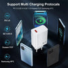 67W USB Charger Fast Charging Mobile Phone Adapter USB Quick Charger QC3.0 Adapter For iPhon Samsun Xiaomi 15 Redmi Oneplus