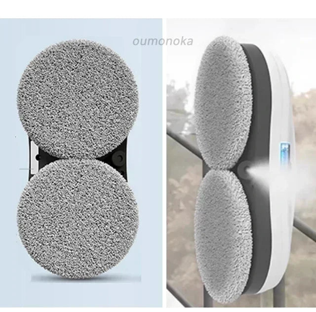 Auto Window Cleaning Robot with UPS System, Intelligent Vacuum & Mop Combo for Glass Floor Home Office Smart Appliance