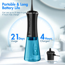 تحميل الصورة إلى عارض المعرض، Sejoy Dental Water Flosser Portable 350ml Oral Irrigator USB Rechargeable 5 Modes Teeth Cleaner Toothbrush Oral Hygiene Clean