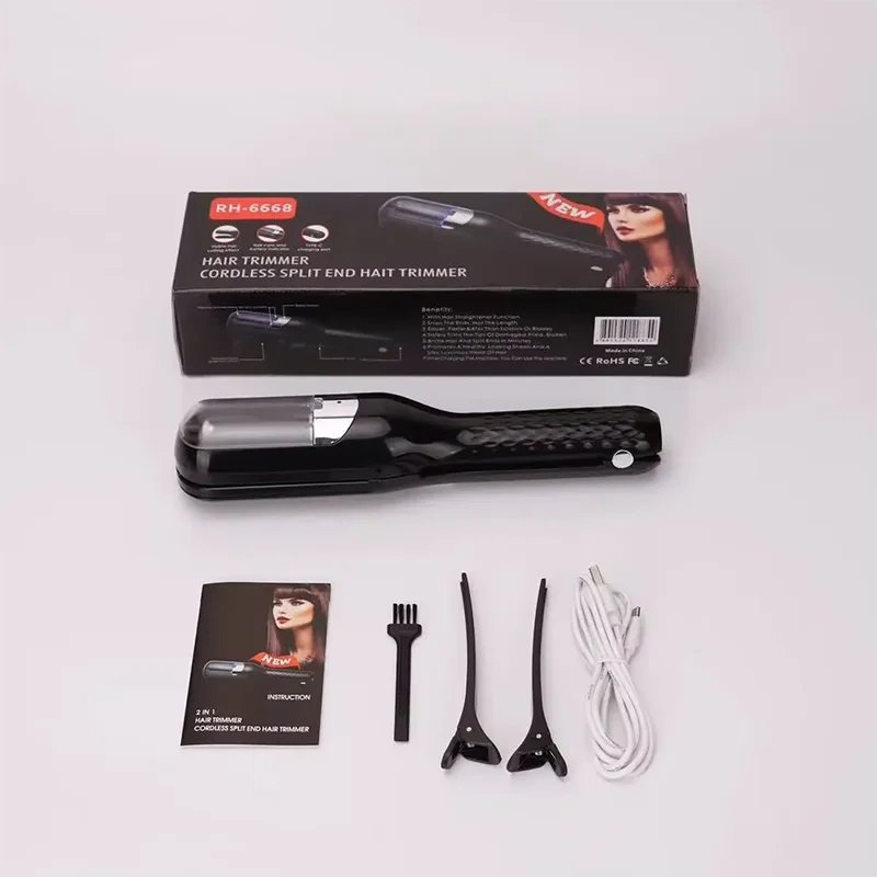 Split Ends Hair Trimmer Dry Damaged Remover Automatic Trim Split Professional Women Cordless Hair Cutting Machine Hair Clipper - Mighty Dollars