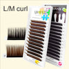 ABONNIE Cashmere Brown C/CC/D/M/L Curl Individual Classic Eyelashes Extensions Cocoa Brown Lashes Extensions