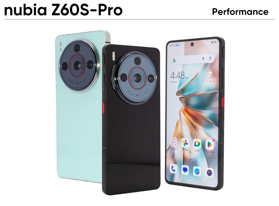 Zte Nubia Z60S Pro 5g Smartphone Snapdragon 8 Gen 2 6.78'' 120Hz Oled Screen 80W Fast Charging 50Mp Camera Android 14 Google Play Global Version