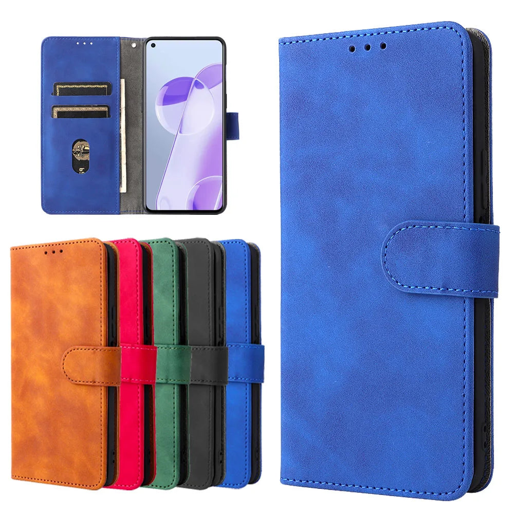 For OPPO Reno 9A 7A 5A 3A Fusion Flip PU Leather Wallet Shockproof Phone Case For OPPO Reno 9 A 7 A 5 A 3 A Anti-Fall Coque