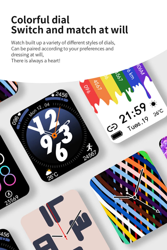 Fashion Kids Watches Children's Electronic Watch HD Screen Sports Waterproof IP68 Kids Bracelet Clock Best Gift For Girls & Boys