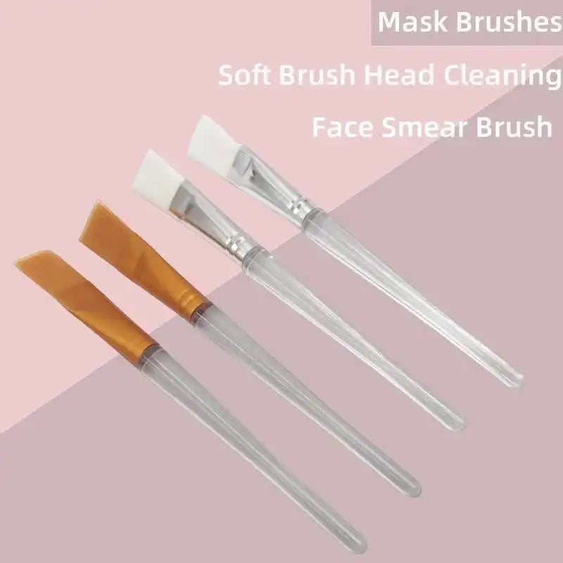 Facial Skin Care Brush Fan Shaped Facial Makeup Mask Brush Soft Bristle Cosmetic Brush Beauty Salon Supplies Spa Beauty Tools