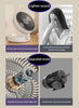 Xiaomi 5000mAh Charge Fan 3 in 1 Multifunctional Fan Brushless Motor Wall-mounted Design 90° Foldable 4 Speed Gears Night Light