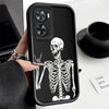Skull Silicone Phone Case On For OPPO A57 A74 A95 A60 A78 A83 A76 A58X A96 A97 A94 A93 A73 A58 A77 A56S A55 A54 A53 4G 5G Cover