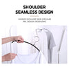 5PCS Impregnated Plastic Semi-circle Adult Clothes Hanging No Trace Non-slip Bolting Clothes
