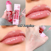 SHAQINUO Lustrous, tender and watery lip gloss, water-rich glass lips, mirror-like light makeup